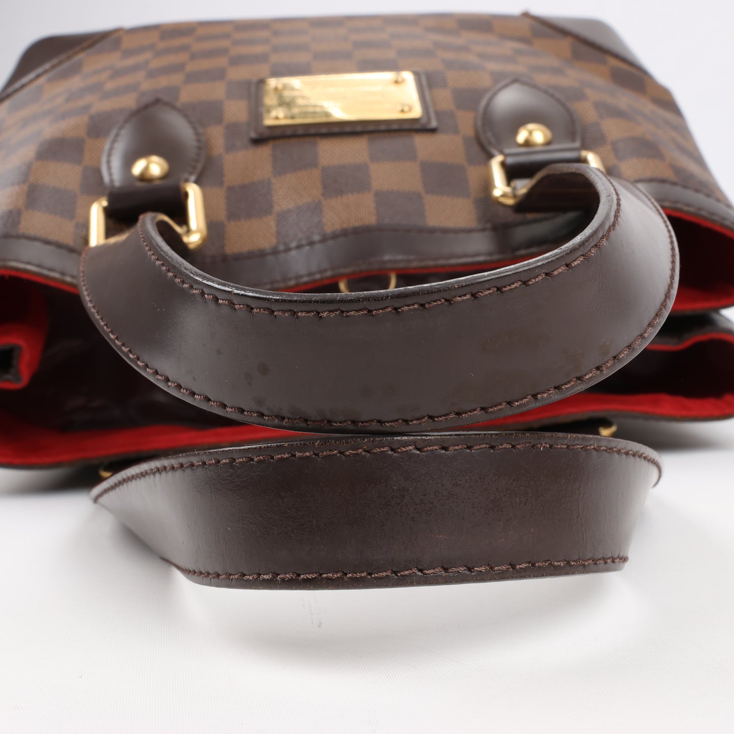 Louis Vuitton Damier Ebene Hampstead PM Handbag N51205