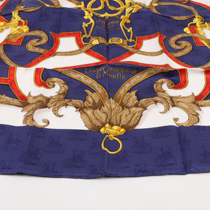Hermès Carré 90 " L’INSTRVCTION DV ROY" 100% Silk Scarf