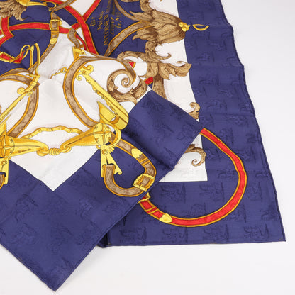 Hermès Carré 90 " L’INSTRVCTION DV ROY" 100% Silk Scarf