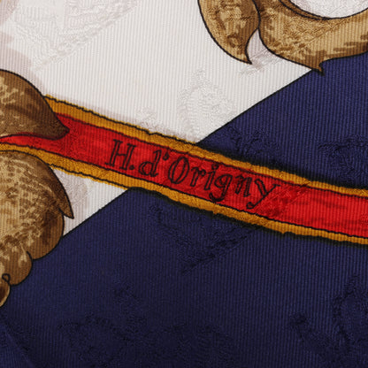 Hermès Carré 90 " L’INSTRVCTION DV ROY" 100% Silk Scarf