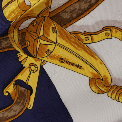 Hermès Carré 90 " L’INSTRVCTION DV ROY" 100% Silk Scarf