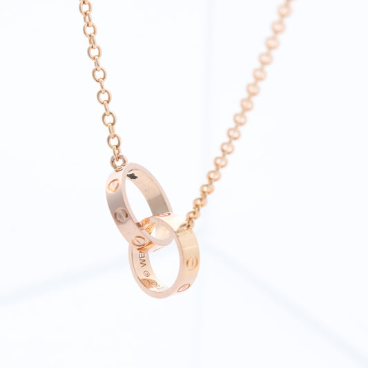 Cartier Baby Love Necklace 750(PG) 6.3 g