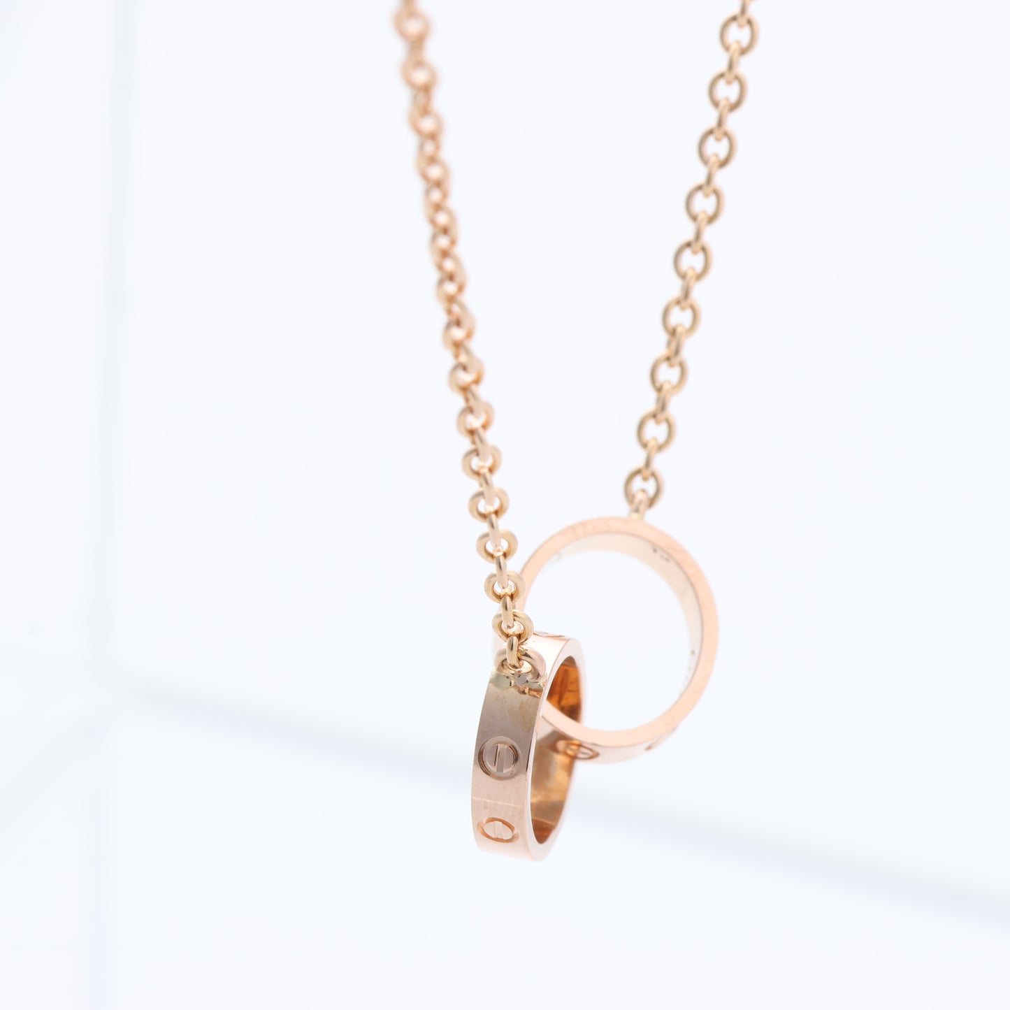 Cartier Baby Love Necklace 750(PG) 6.3 g