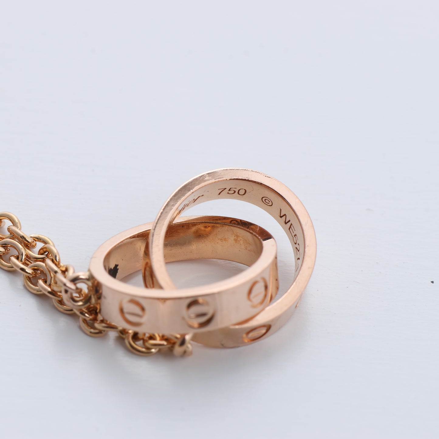 Cartier Baby Love Necklace 750(PG) 6.3 g