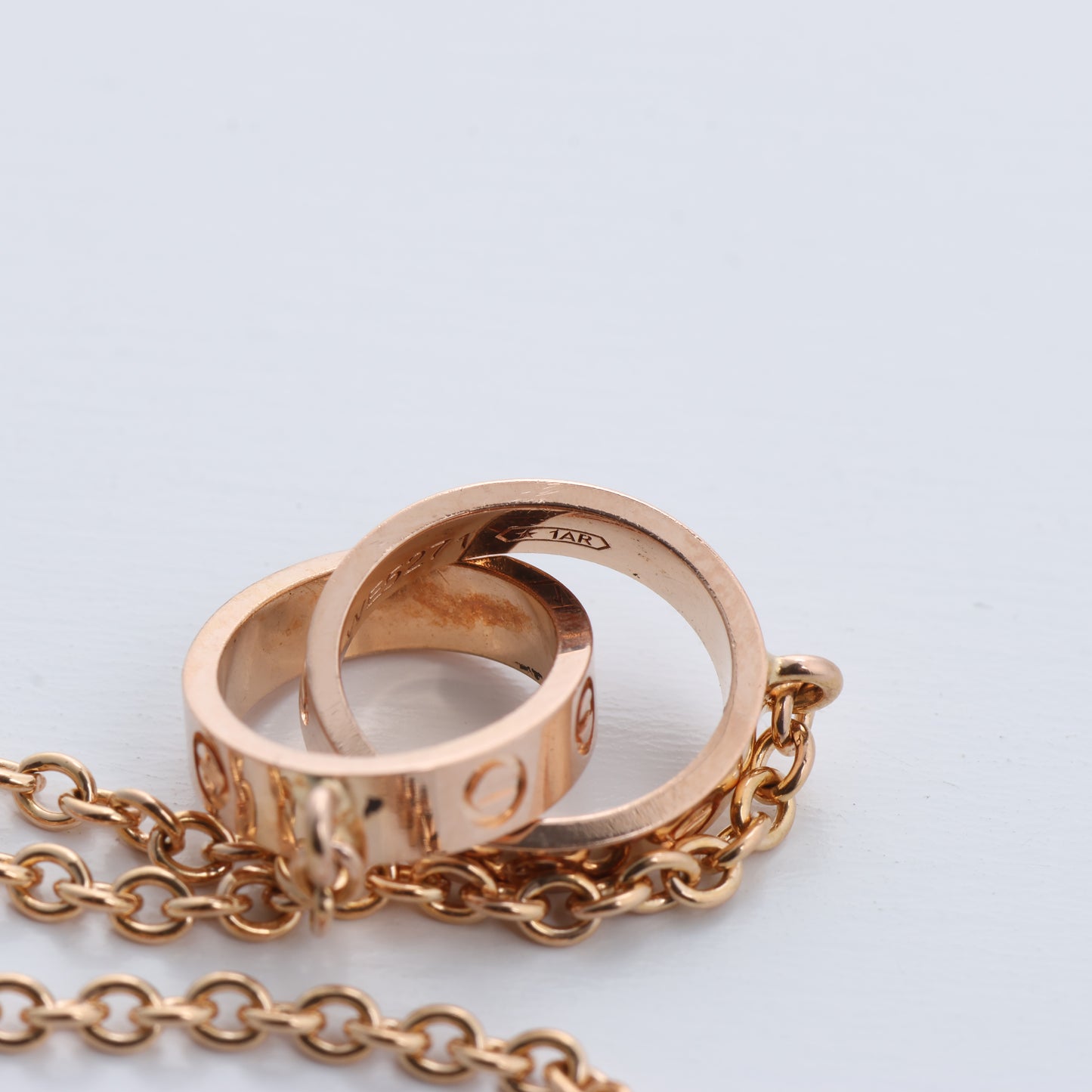 Cartier Baby Love Necklace 750(PG) 6.3 g