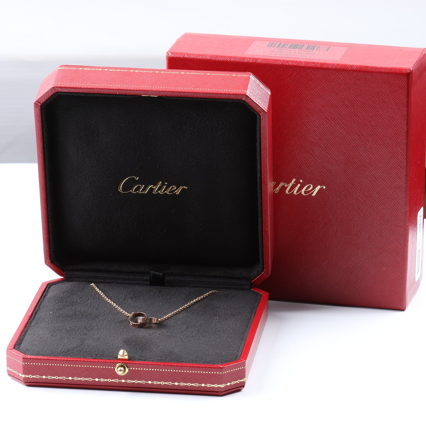 Cartier Baby Love Necklace 750(PG) 6.3 g