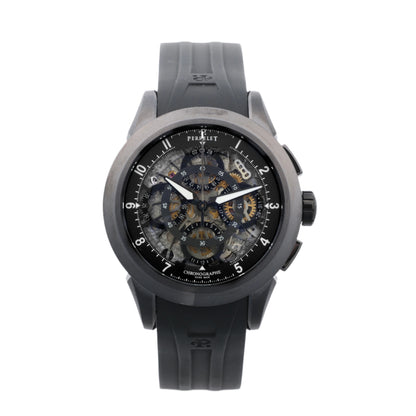 PERRELET Turbine Erotic A4021/3 SS & Rubber AT Skeleton Dial Watch