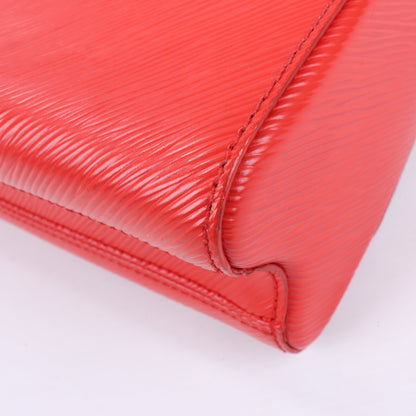 Louis Vuitton Epi Leather Twist Shoulder Bag MM in Red M50523
