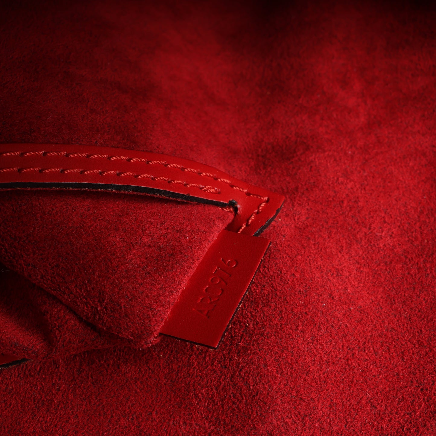 Louis Vuitton Epi Leather Alma PM Handbag in Red M52147