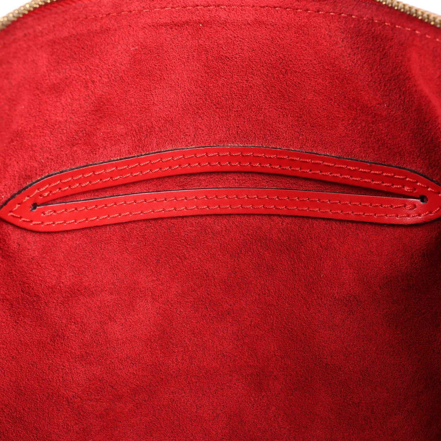 Louis Vuitton Epi Leather Alma PM Handbag in Red M52147