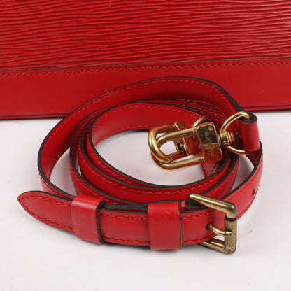 Louis Vuitton Epi Leather Alma PM Handbag in Red M52147