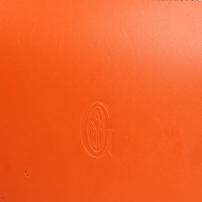 Goyard Saigon GM PVC & Leather Handbag in Orange