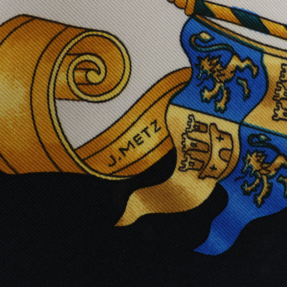 Hermes Carré 90 "VOILES DE LUMIERE" 100% Silk Scarf