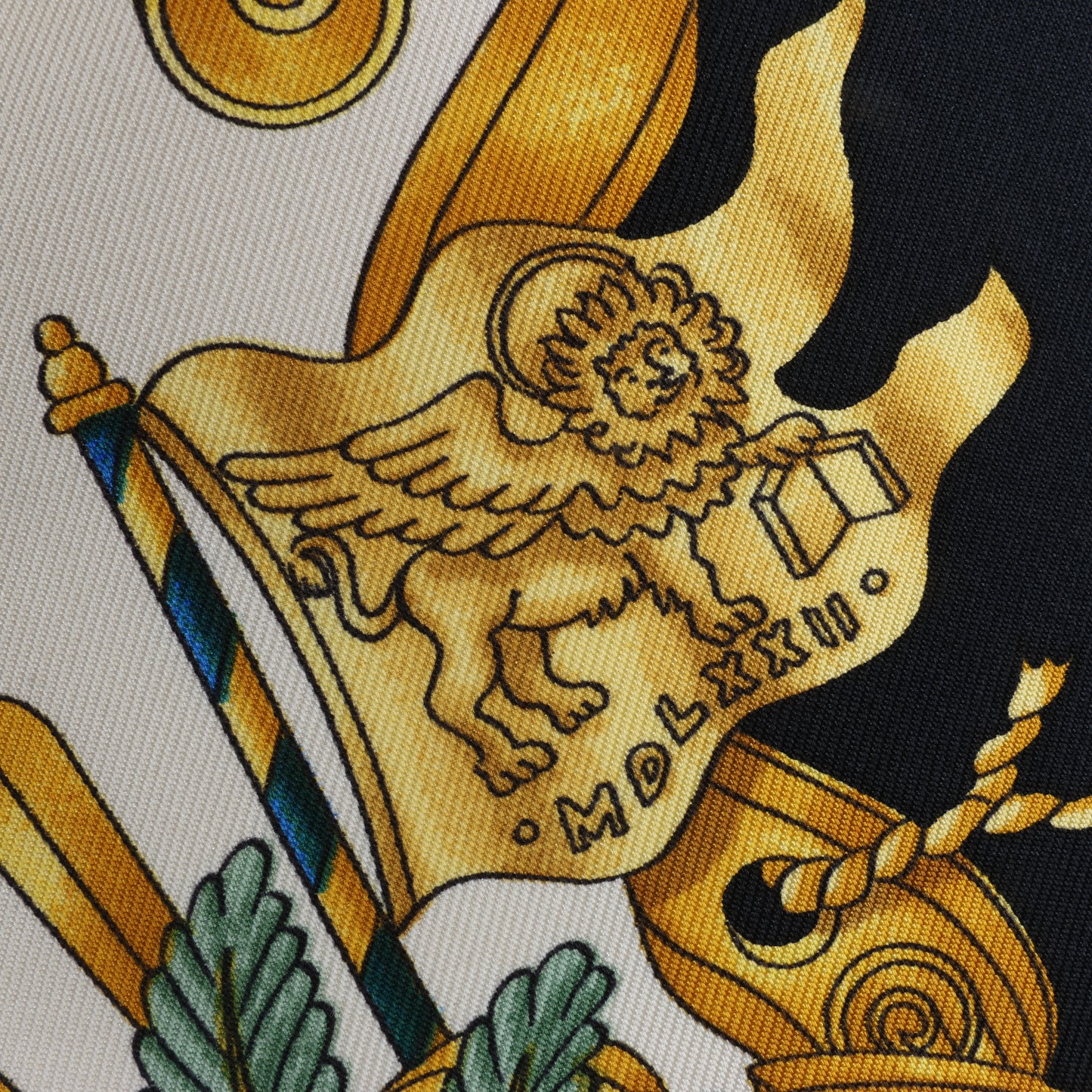 Hermes Carré 90 "VOILES DE LUMIERE" 100% Silk Scarf