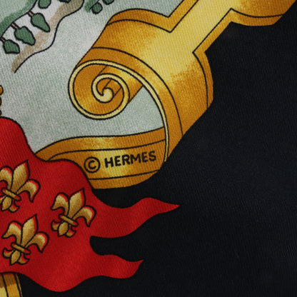 Hermes Carré 90 "VOILES DE LUMIERE" 100% Silk Scarf