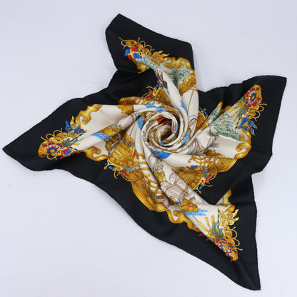 Hermes Carré 90 "VOILES DE LUMIERE" 100% Silk Scarf