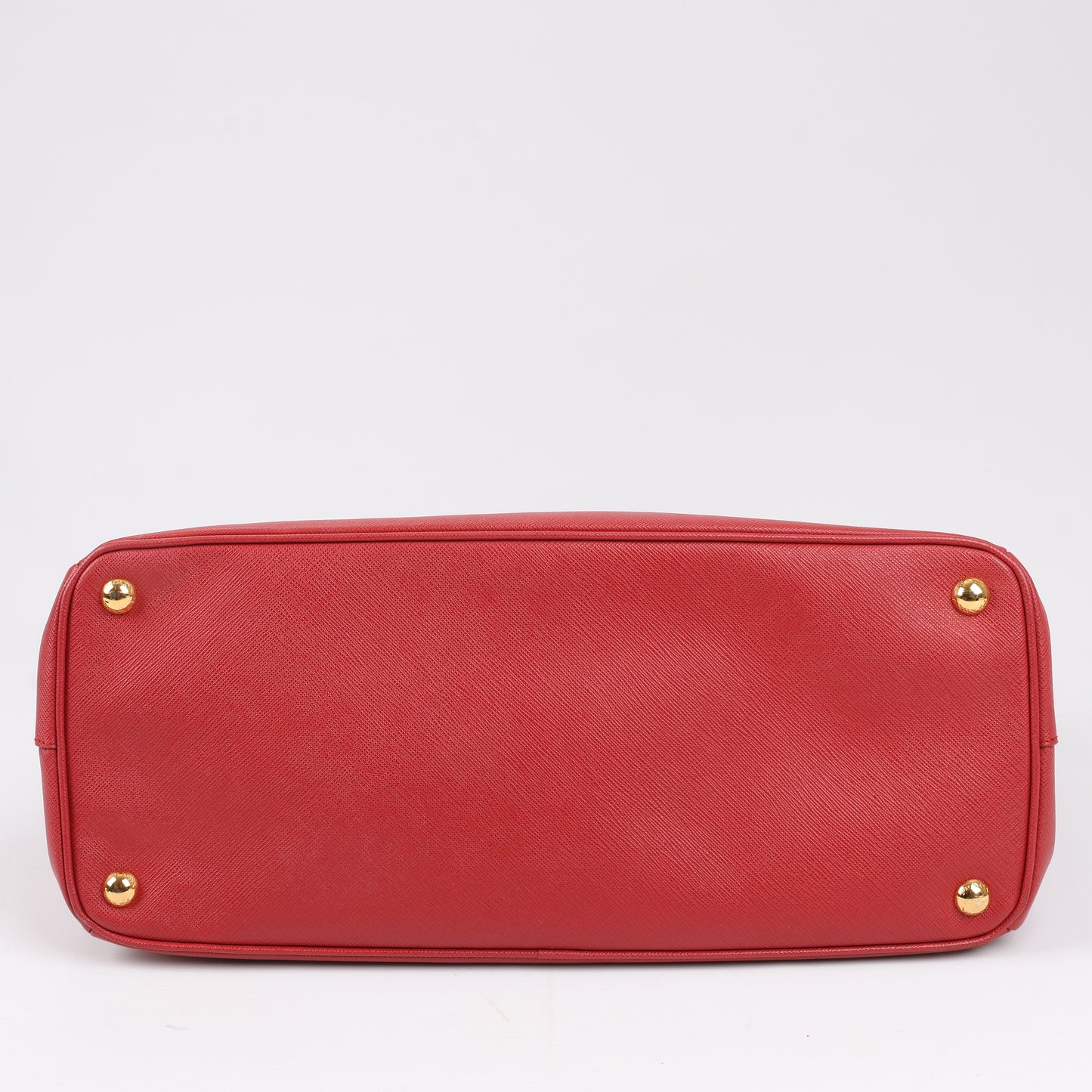 Prada Galleria Saffiano Lux Leather Handag in Red