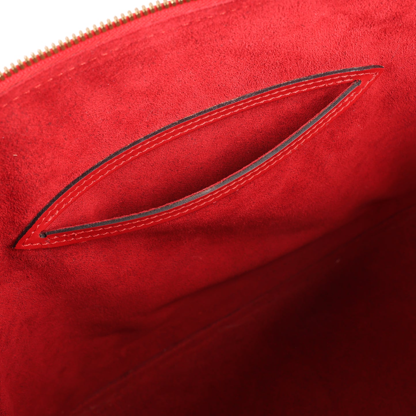 Louis Vuitton Alma PM Handtasche aus Epi-Leder in Rot