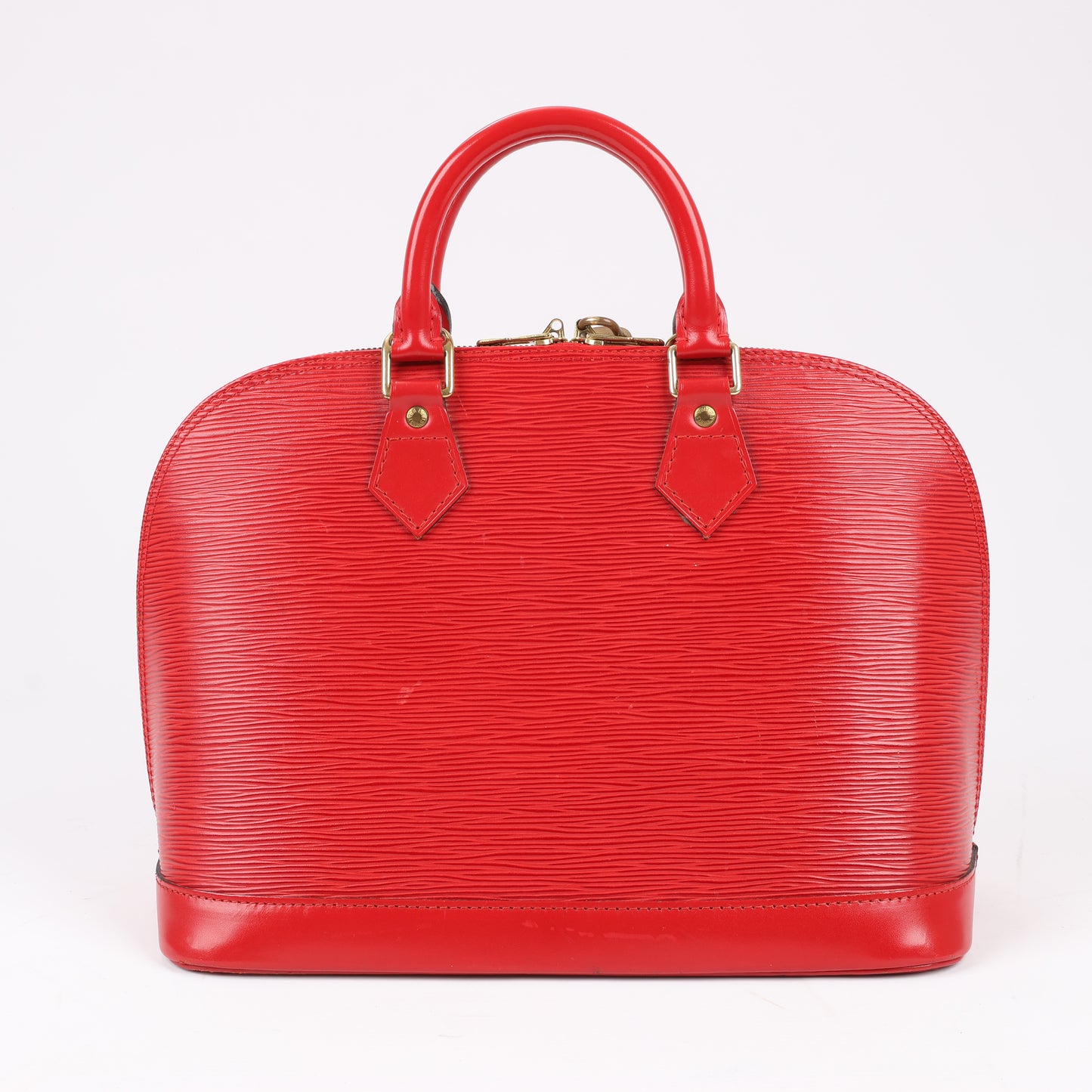 Louis Vuitton Alma PM Handtasche aus Epi-Leder in Rot