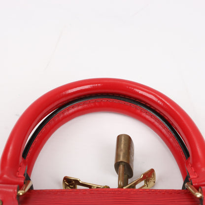 Louis Vuitton Alma PM Handtasche aus Epi-Leder in Rot