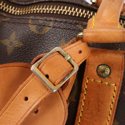 Louis Vuitton Monogram Canvas Keepall Bandoulière 55 Travel Bag M41414