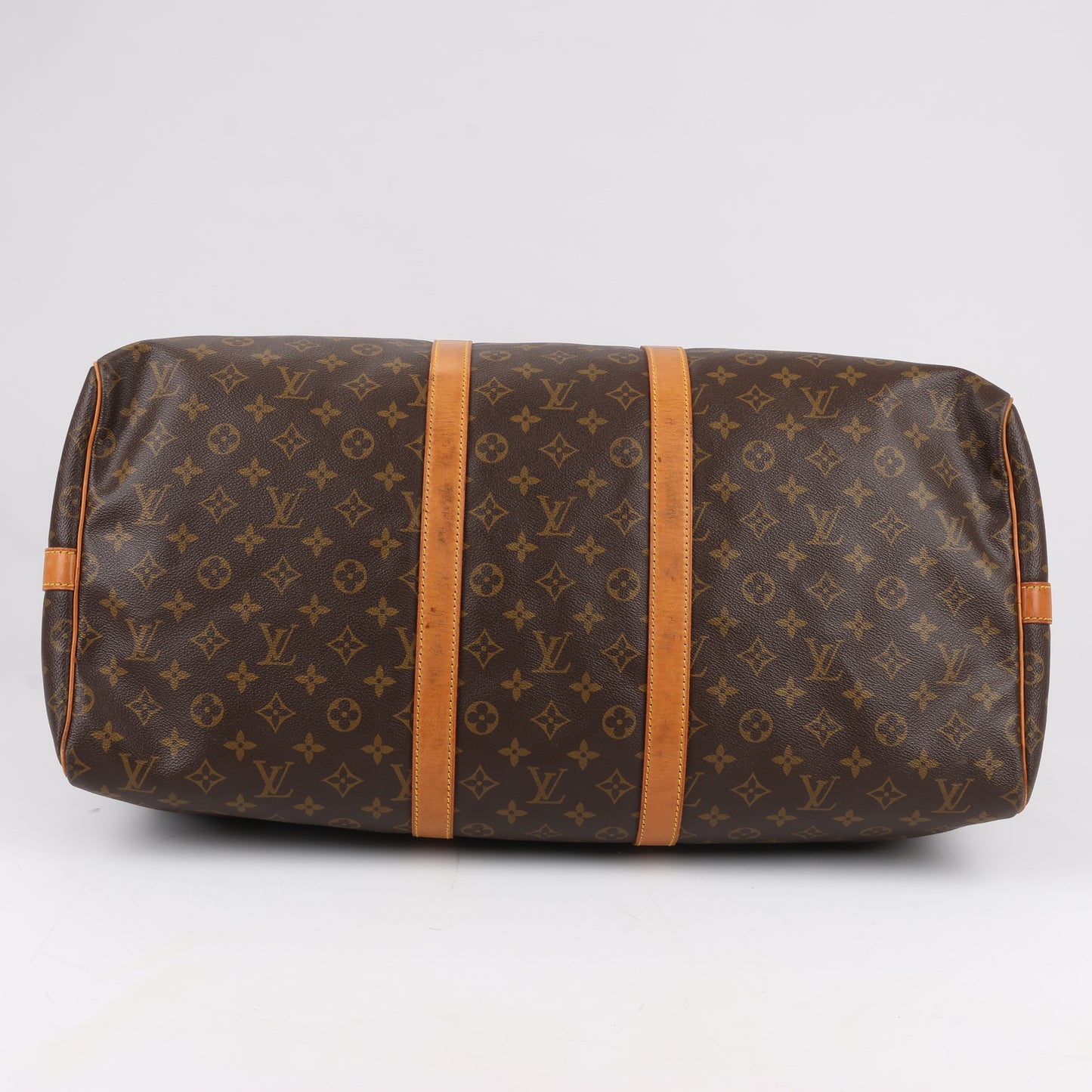 Louis Vuitton Monogram Canvas Keepall Bandoulière 55 Travel Bag M41414