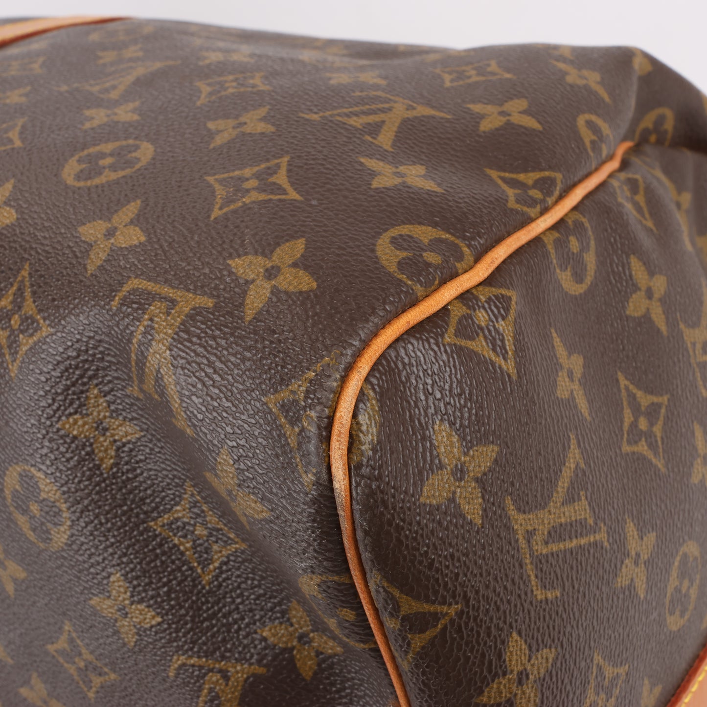 Louis Vuitton Monogram Canvas Keepall Bandoulière 55 Travel Bag M41414