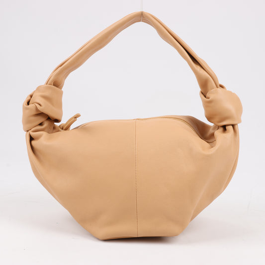 BOTTEGA VENETA Mini Double Knot Handbag in Beige