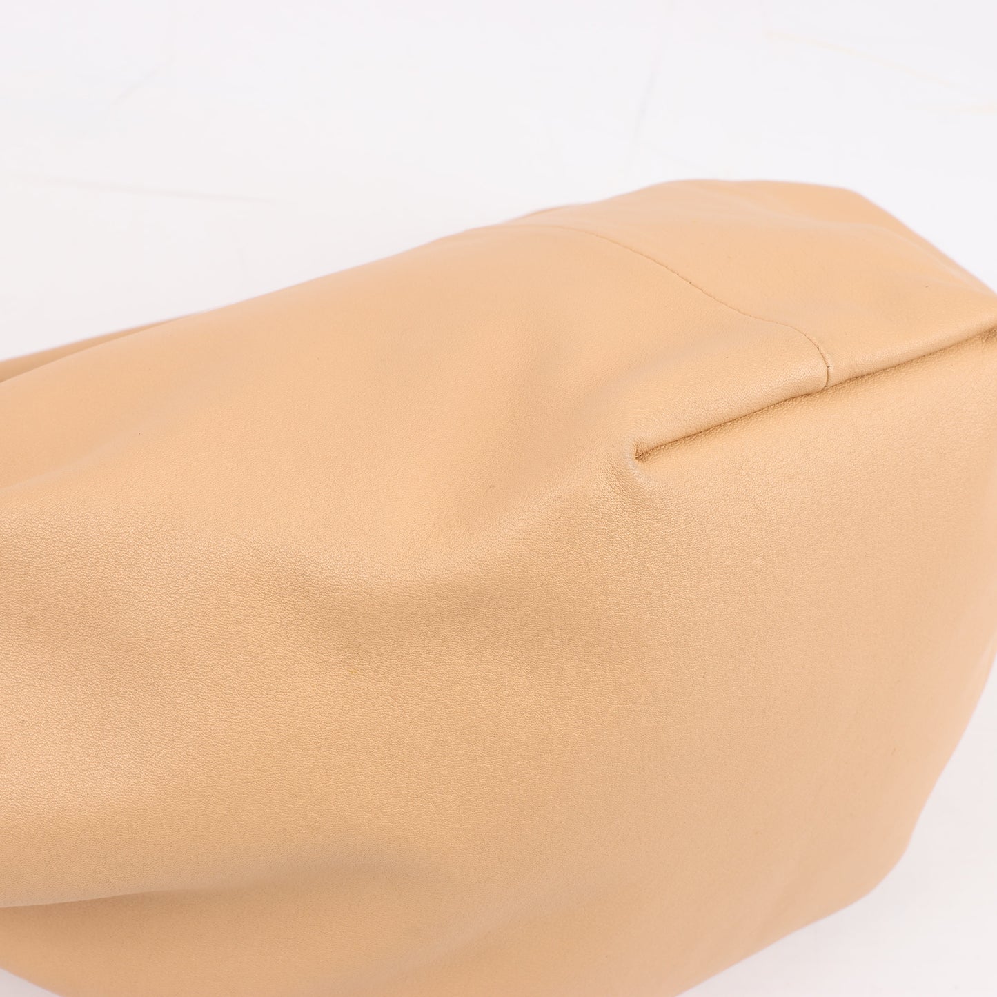Mini sac à main BOTTEGA VENETA à double nœud beige