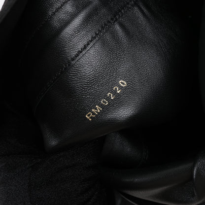 Celine Chat Botté Over-The-Knee Flat Boot in Suede Calfskin in Size 38 RM0220