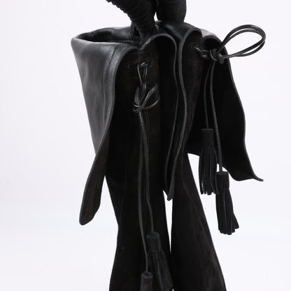 Celine Chat Botté Over-The-Knee Flat Boot in Suede Calfskin in Size 38 RM0220