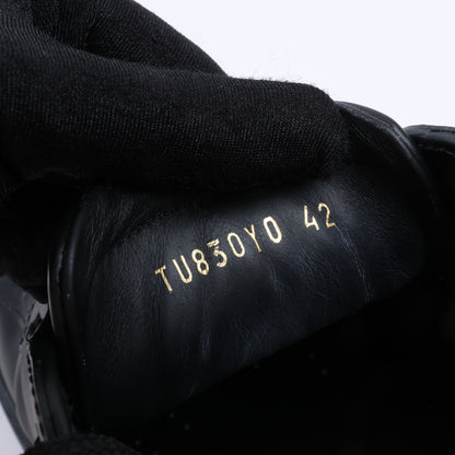 Baskets VLTN Valentino Garavani en cuir noir et blanc, pointure 42
