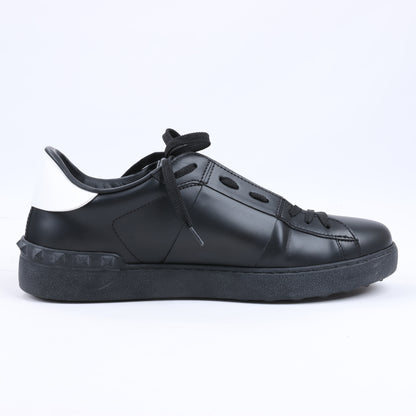 Baskets VLTN Valentino Garavani en cuir noir et blanc, pointure 42