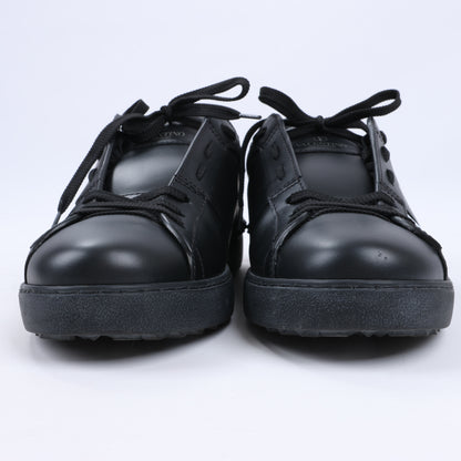 Baskets VLTN Valentino Garavani en cuir noir et blanc, pointure 42
