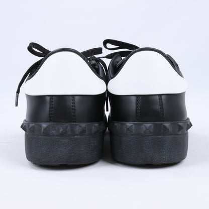 Baskets VLTN Valentino Garavani en cuir noir et blanc, pointure 42