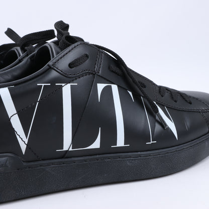 Baskets VLTN Valentino Garavani en cuir noir et blanc, pointure 42