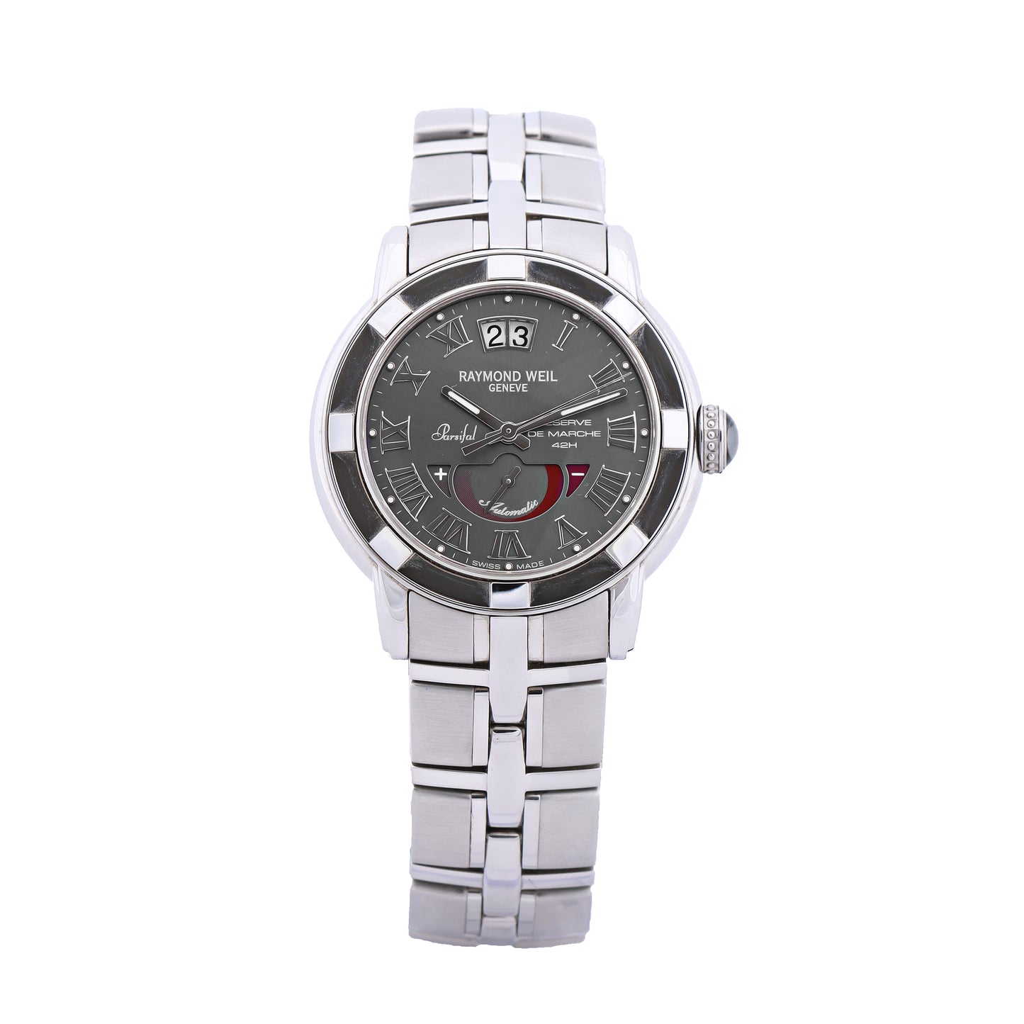 Raymond Weil Parsifal 2843-ST-00608 Grey/Steel 39 mm Watch