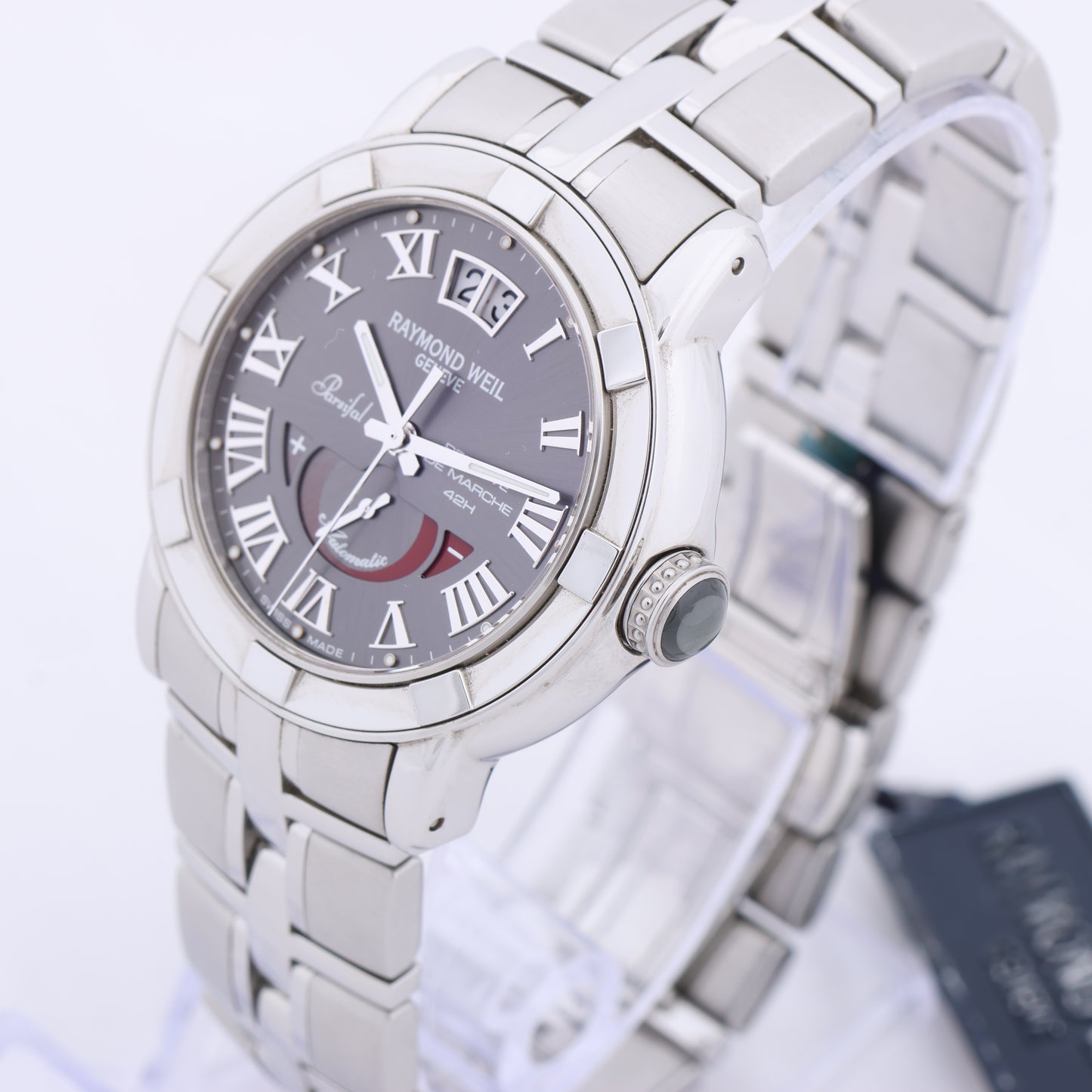 Raymond Weil Parsifal 2843-ST-00608 Grey/Steel 39 mm Watch