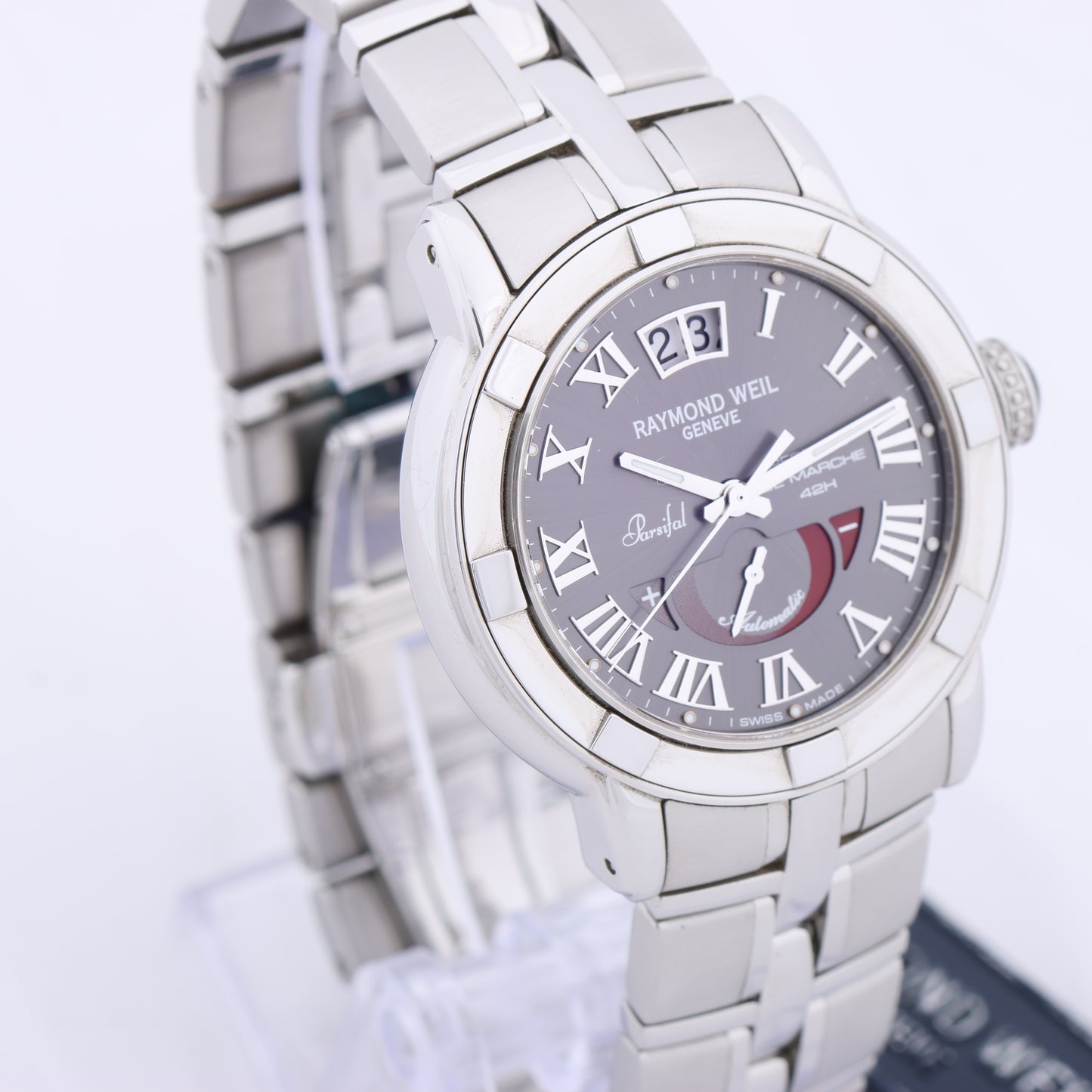 Raymond Weil Parsifal 2843-ST-00608 Grey/Steel 39 mm Watch