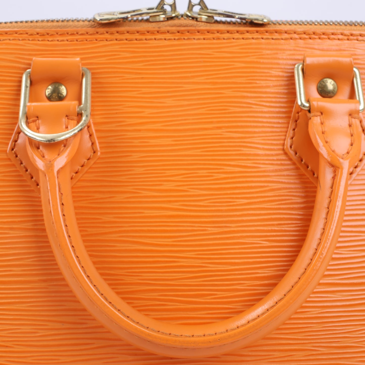 Louis Vuitton Epi Leather Alma PM Handbag in Orange M40623