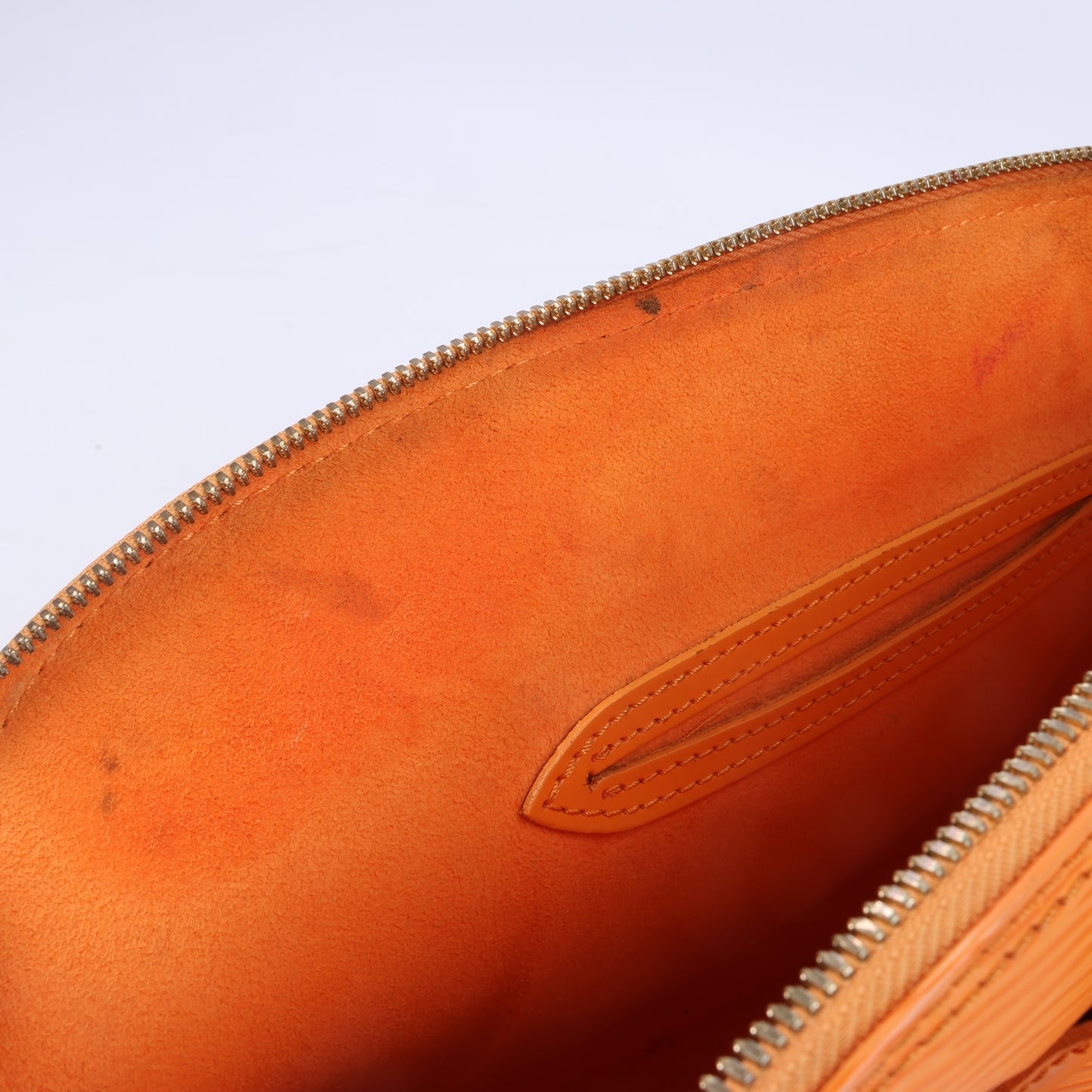 Louis Vuitton Epi Leather Alma PM Handbag in Orange M40623