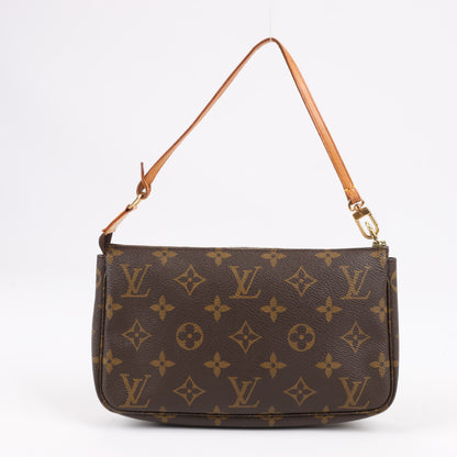Louis Vuitton Monogram Canvas Pochette Accessoires Handbag M51980