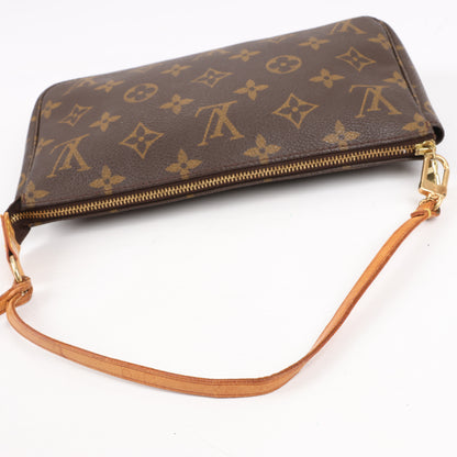 Louis Vuitton Monogram Canvas Pochette Accessoires Handbag M51980