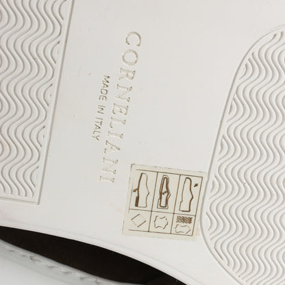 CORNELIANI Slip-On-Sneaker aus Wildleder und Stoff in Braun, Größe 50 EU