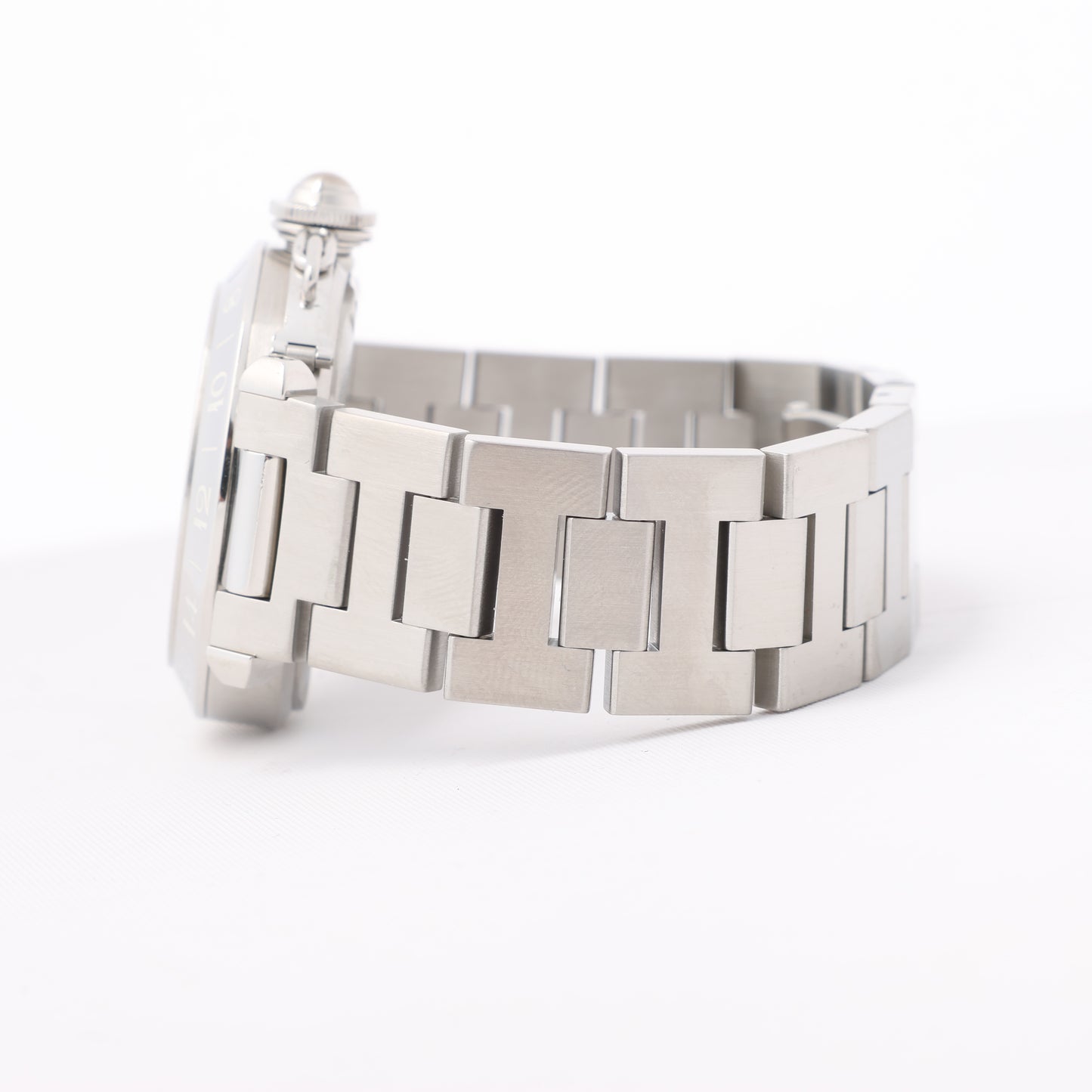 CARTIER Pasha C W31049M7 2550824719CD SS AT Black Dial Watch
