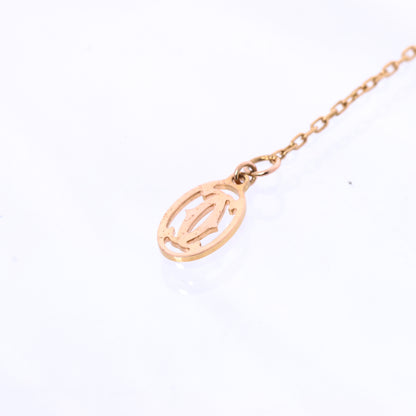 Cartier Damenuhr SM Diamanthalskette 750(PG) 2,7g CRB7215700