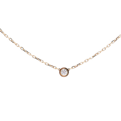 Cartier Damenuhr SM Diamanthalskette 750(YG) 2,7g
