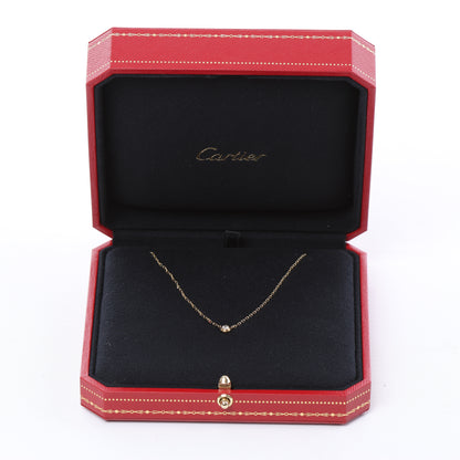 Cartier Damenuhr SM Diamanthalskette 750(YG) 2,7g