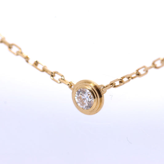 Cartier Damenuhr SM Diamanthalskette 750(YG) 2,7g