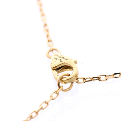 Cartier Damenuhr SM Diamanthalskette 750(YG) 2,7g